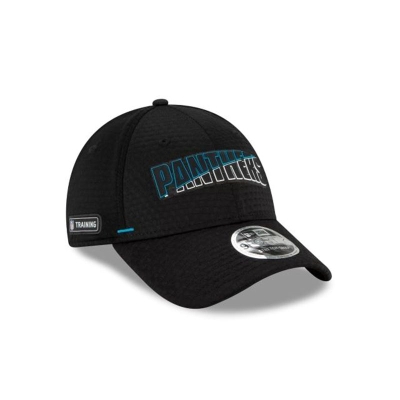 Carolina Panthers Gorra | New Era NFL Official Summer Sideline Stretch Snap 9forty Snapback Cap Mexico - Azules